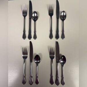 Vintage Northland Stainless Evening Star Flatware Made in Japan 12 Pieces